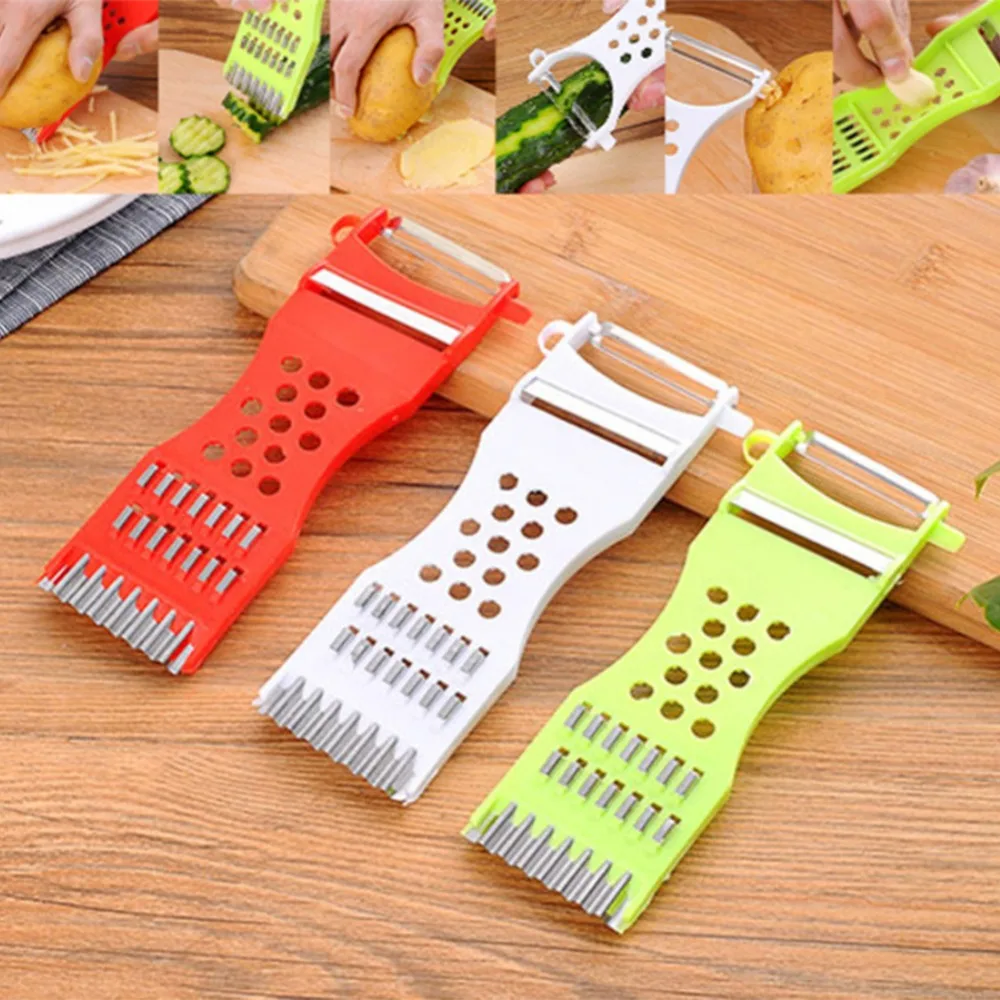 Durable Sharp Mashing Kitchen Fruit Wire Planer Plastic Vegetable Cutter Potato Peeler Carrot Grater Cucumber Slicer - Image 3