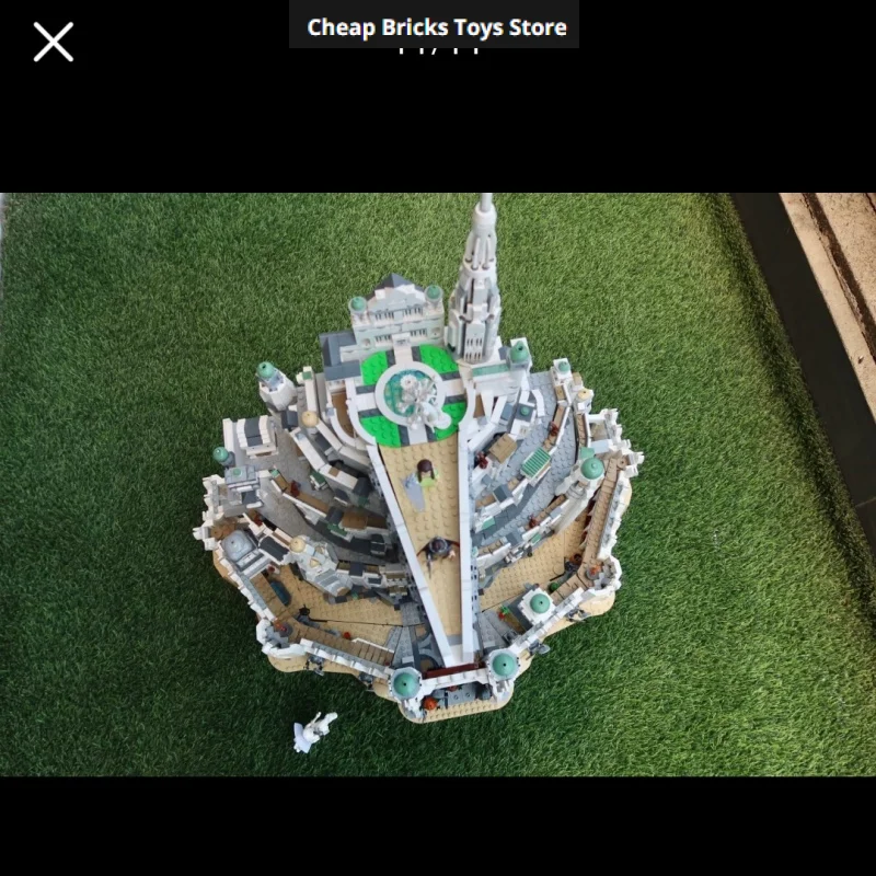 Educational 2026 Assembly 8278pcs DIY Building Blocks Suitable The City Capital Minas Tirith Model Gifts for Adults Toys A - Image 2