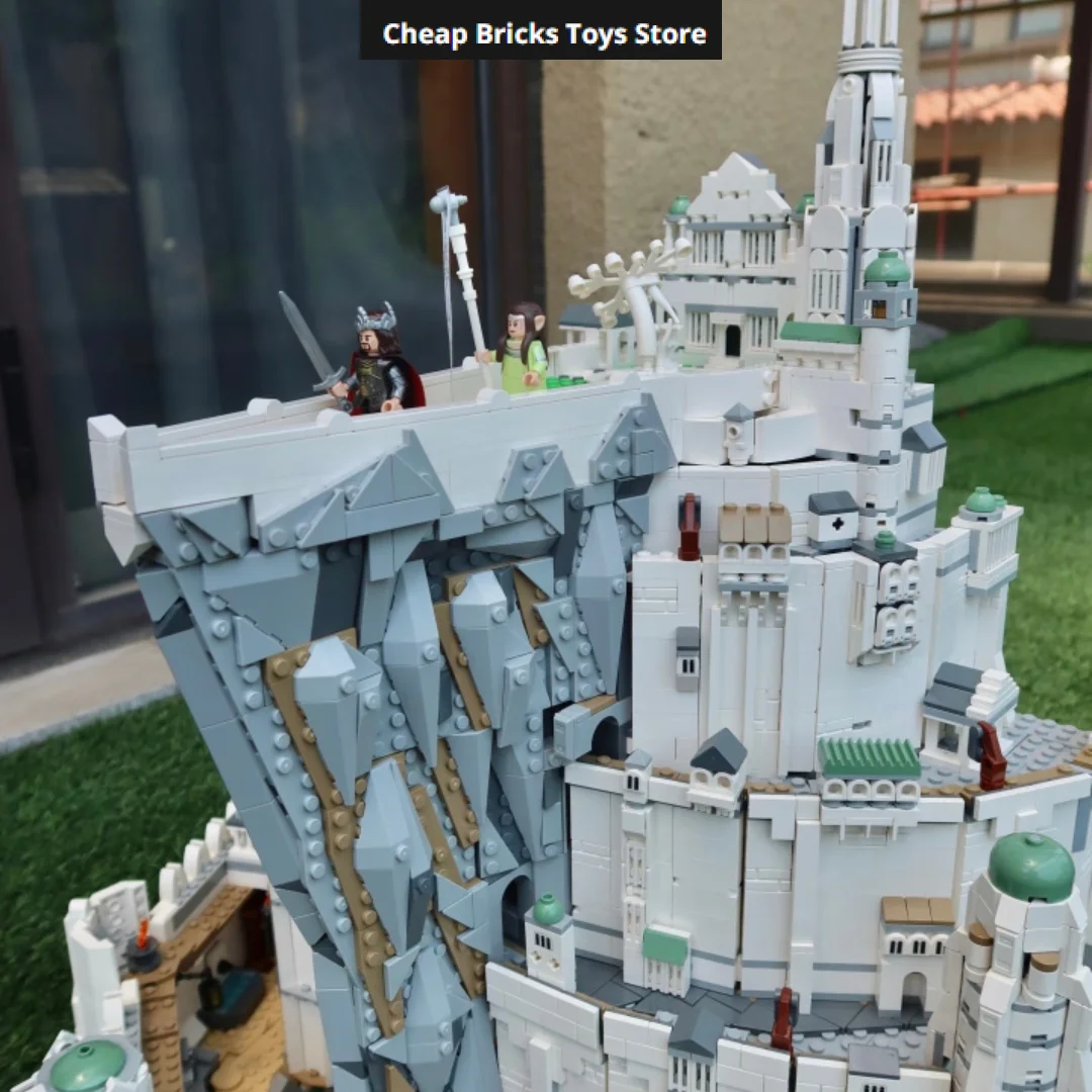 Educational 2026 Assembly 8278pcs DIY Building Blocks Suitable The City Capital Minas Tirith Model Gifts for Adults Toys A - Image 3
