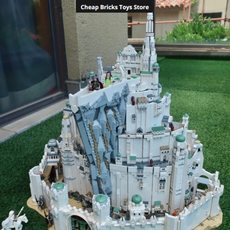 Educational 2026 Assembly 8278pcs DIY Building Blocks Suitable The City Capital Minas Tirith Model Gifts for Adults Toys A - Image 6