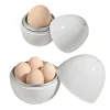 Egg Cooker for Microwave Microwave Egg Cooker Maker Rapid Egg Cooker for Hard Soft Boiled Egg Egg Boiler Kitchen Gadgets