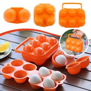 Egg Storage Box Portable Egg Holder Container for Outdoor Camping Picnic Eggs Box Case Kitchen Organizer Case