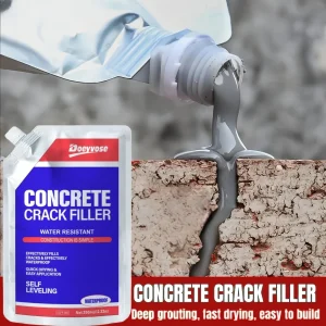 Elastic Gray Concrete Gap Sealant 350/500ML Anti-Aging Weatherproof Cement Floor Joint Repair Glue