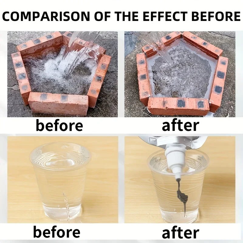 Elastic Gray Concrete Gap Sealant 350/500ML Anti-Aging Weatherproof Cement Floor Joint Repair Glue - Image 6