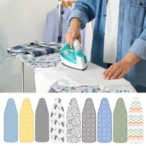 Elastic Ironing Board Cover Heat-resistant Stain Resistant Ironing Board Cloth Thickened Ironing Heat Shield