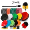 Electric Drill Brush Electric Wash Cleaning Brush Bathroom Bath Tile Car Cleaning Tool Kit Car Cleaning Brush Cleaning Supplies