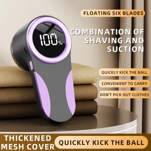 Electric Lint Remover Sweater Shaver Pilling Remover Clothes Fabric Shaver Portable Rechargeable Trimmer for Sweater Knitwear