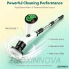 Electric Spin Scrubber, Bathroom Cordless Cleaning Brush Power Scrubber with Replaceable Brush Heads, Electric Cleaning Brush