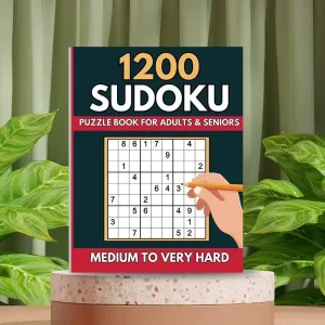 English Sudoku Game Book That Makes Children Smarter As They Play, with Nine Grid Filling for Logical Thinking Training
