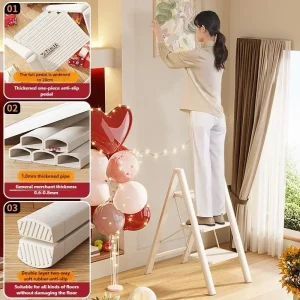 Exquisite Ladder for home use, foldable, extendable, thickened staircase, small, lightweight ladder stool, housewarming, multif
