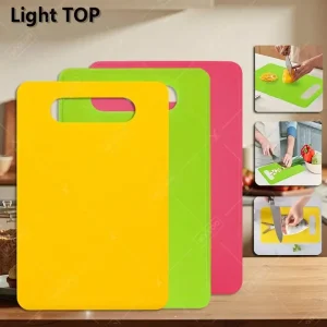 Flexible Kitchen Cutting Board Nonslip Chopping Board Use for Meat Fish Vegetables Durable Plastic Mats Food Cutting Board