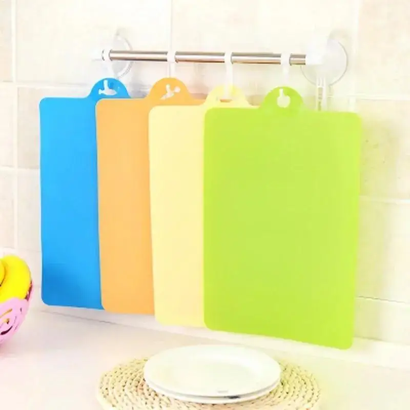 Flexible Plastic Cutting Board Food Chopping Mat Lightweight Cutting Surface For Fruits Vegetables Kitchen Cooking Tool - Image 2