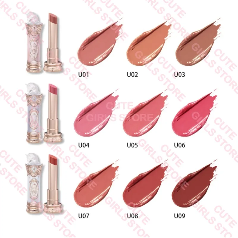Flower Knows Knight Unicorn Glazed Lipstick: High Pigment Long-Lasting Non-Stick Lip Gloss for Makeup Enthusiasts - Image 3