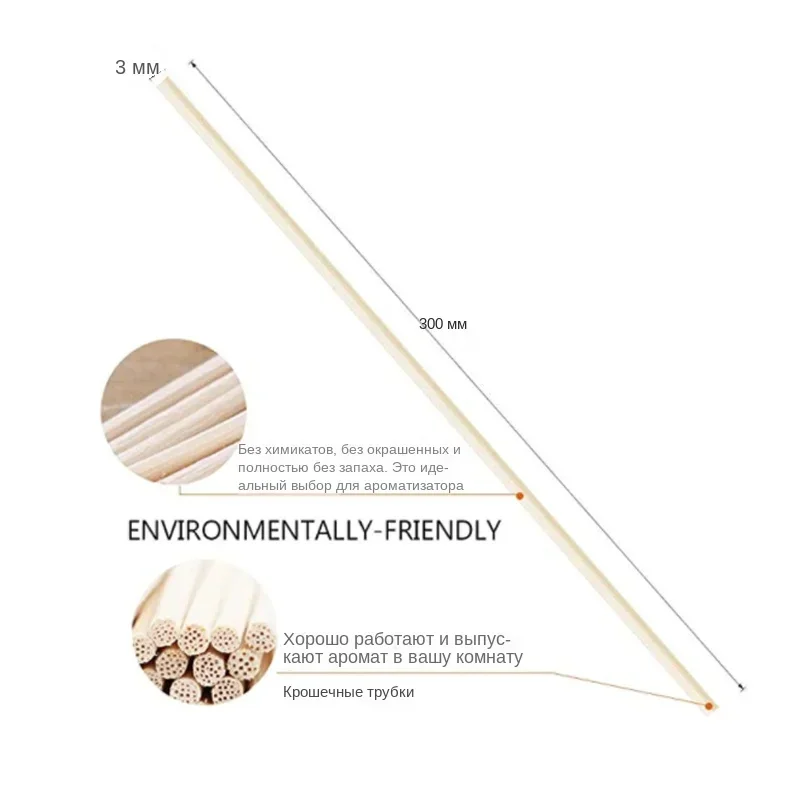 Flower Scent Aromatherapy Sticks Long-Lasting Home Scent Rattan Diffuser No Fire Safe Aromatic Supplies for Living Room Office - Image 2