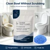 Foaming Toilet Cleaner No Scrubbing Urine Stains Hard Water Stains Black Mold Remover Deep Foam Cleaning Cleaner Powder 100g