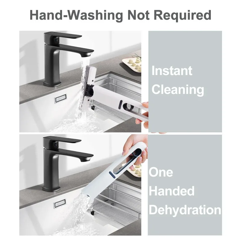 Folding Car Wash Mop Powerful Squeeze Mini Cleaning Mop Self-wringing Mop Floor Washing Desk Window Clean Tools Drained Clean - Image 2