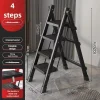Folding Ladder, Zigzag Ladder, Engineering Ladder, Portable Ladder, Multifunctional Small Staircase, Thickened Ladder Stool
