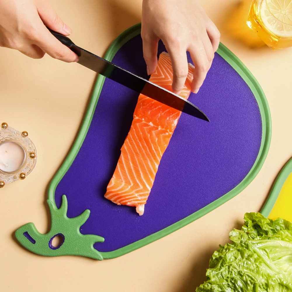 Food Cutting Board Kitchen Non-slip Chopping Tool Fruit Shape Cutting Board Cutting Boards Classification Chopping Board Pad - Image 2