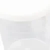 For Baking Beaker Liquid Measure Jug Cup Containe 10Pcs 30ml Medicine Measuring Measure Cups With White Lids Cap Clear Container