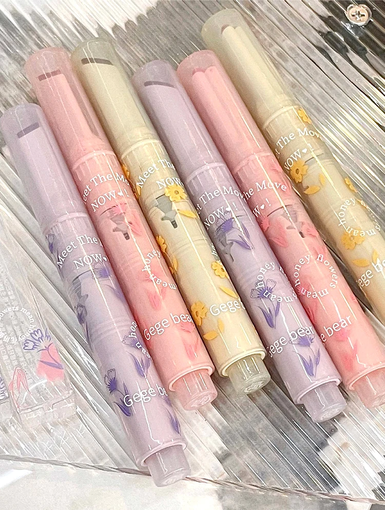 Gege bear flower words honey lipstick moisturizing mirror gloss jelly love lipstick lipstick pen - Image 2