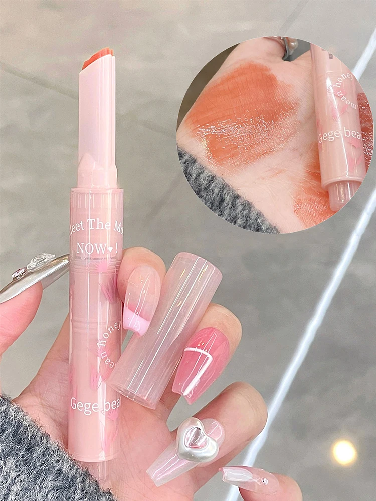 Gege bear flower words honey lipstick moisturizing mirror gloss jelly love lipstick lipstick pen - Image 3