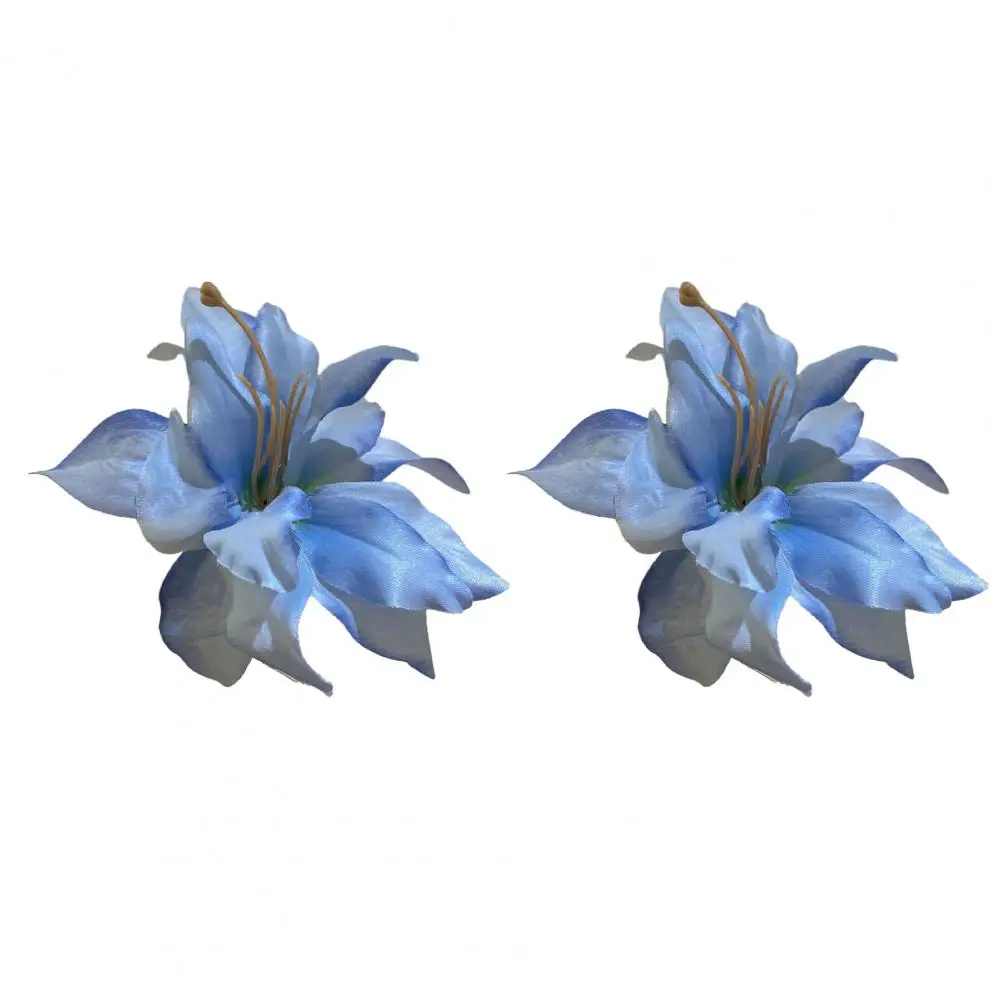 Girl Hair Decoration Women's Large Flower Hair Clips Elegant Side Hair Pins for Non-damaging Styling Beautiful Accessories That