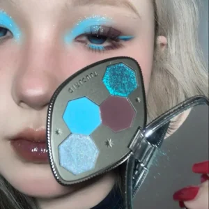 Girlcult Makeup Eye Shadow Palette Shimmer Matte Chameleon 4 Color Eye Shadow Vegan Make Up Sets Cosmetics Full Set