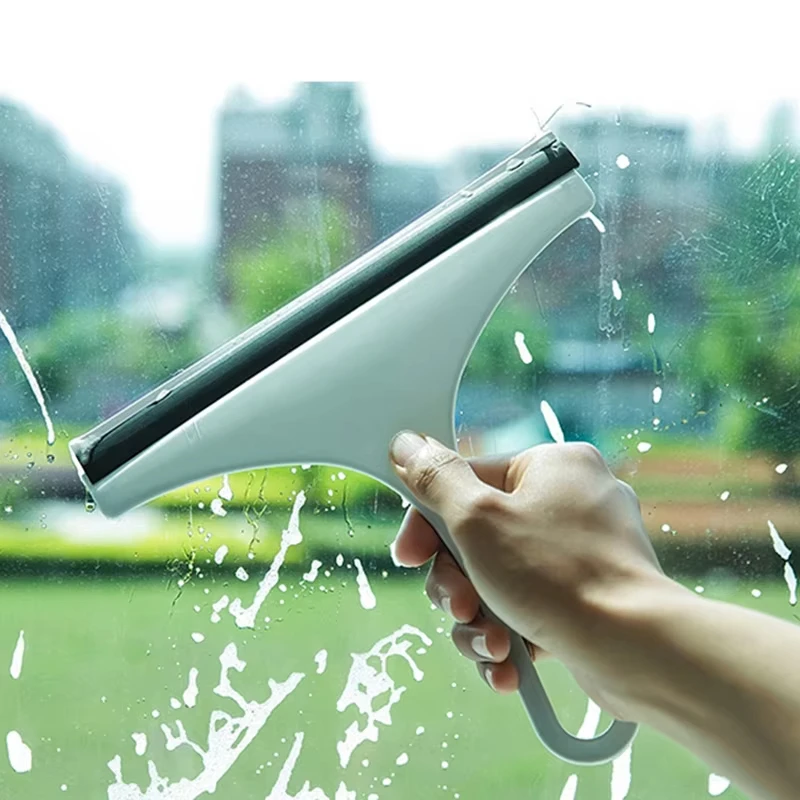 Glass Cleaning Scraper Household Window Cleaner Glass Wiper Car Bathroom Tile Mirror Cleaning Scraper Automotive Water Wiper - Image 3