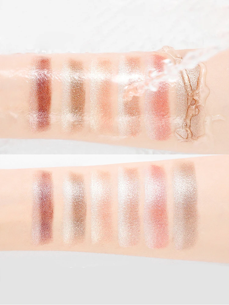 Gradient two-color eye shadow pen waterproof, sweat proof, not easy to smudge, pearlescent, fine shiny, lazy eye shadow s - Image 4