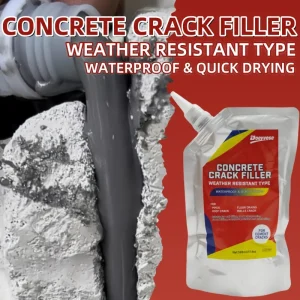 Gray Concrete Crack Filler 350/500ml Self Leveling Waterproof Sealant Cement Road Floor Gap Repair Glue
