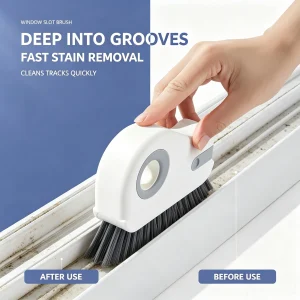 Groove Cleaning Gap Brush Floor Slot Tool Window Frame Door Brush Sliding Door Track Cleaning Tools Hand-held Window Cleaning
