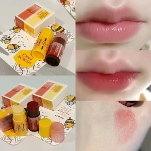 HERORANGE HR603 Fruit Mini Lip Balm Two Pack Set Moisturizing Lipstick Moisturizing Autumn and Winter Lip Mask Anti-Drying