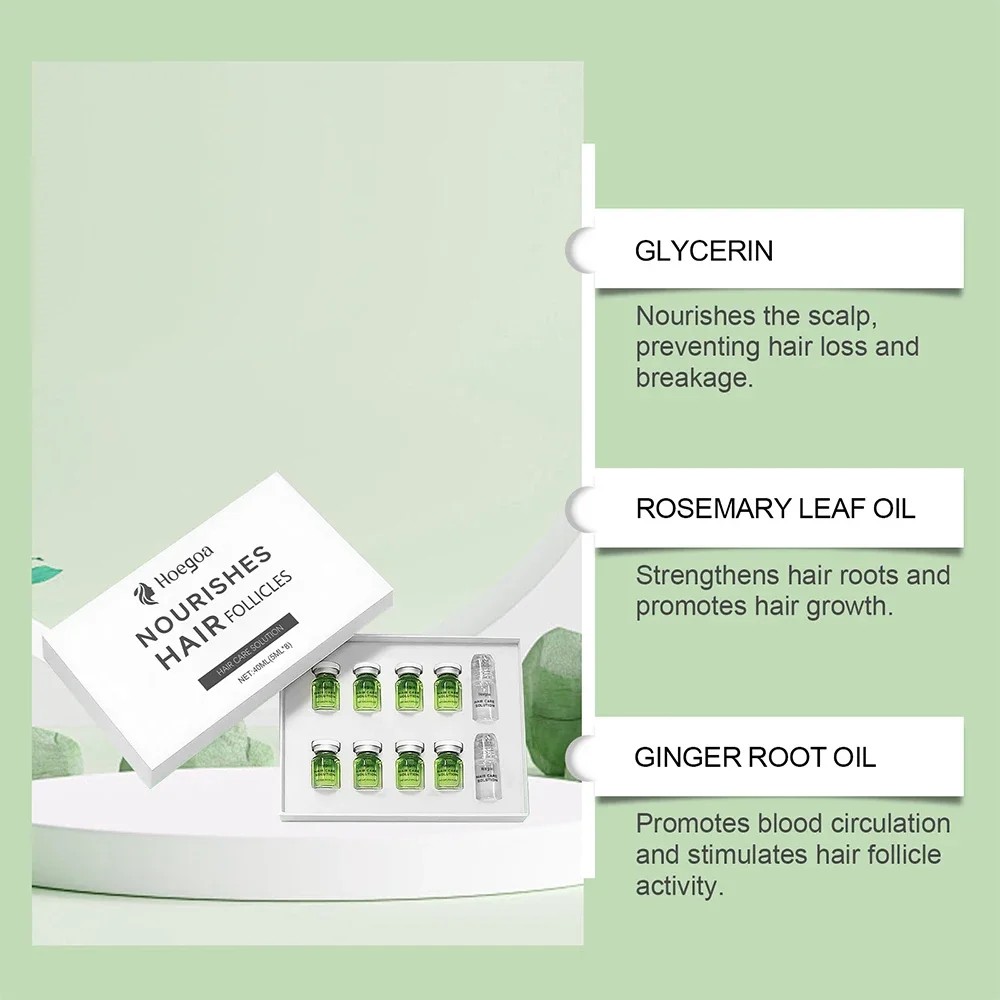 Hair Essential Care Serum Strengthen Roots Reducing Loss Prevent Baldness Nourish Scalp Hair Care Anti-Hair Loss Conditioner - Image 5