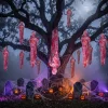 Halloween Corpse Crime Scene Props Haunted House Hanging Ghost Decors Bloody Fake Body Outdoor Scary Party Decorations Supplies