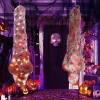 Halloween Dead Props Horror Outdoor Decoration Creepy Corpse Lamp Set Scary Fake Victim Haunted House Home Hanging DIY Halloween