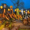 Halloween Decortions Outdoor Hanging Wind Socks Decorations Halloween Hanging Flags DIY Decoration Day of The Dead Decorations