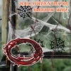 Halloween Fake Barbed Wire Prop for Fence Decor Plastic Simulation Barbed Wire Spooky Haunted House Party Background Ornament