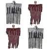 Halloween Hanging Ghost Skeleton Props Scary Creepy Haunted House Decorations Outdoor Yard Tree Horror Reaper Party Supplies DIY