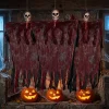 Halloween Hanging Ghost Skeleton Reaper Decor Scary Haunted House Prop Creepy Indoor Outdoor Spooky Party Supplies Ornaments