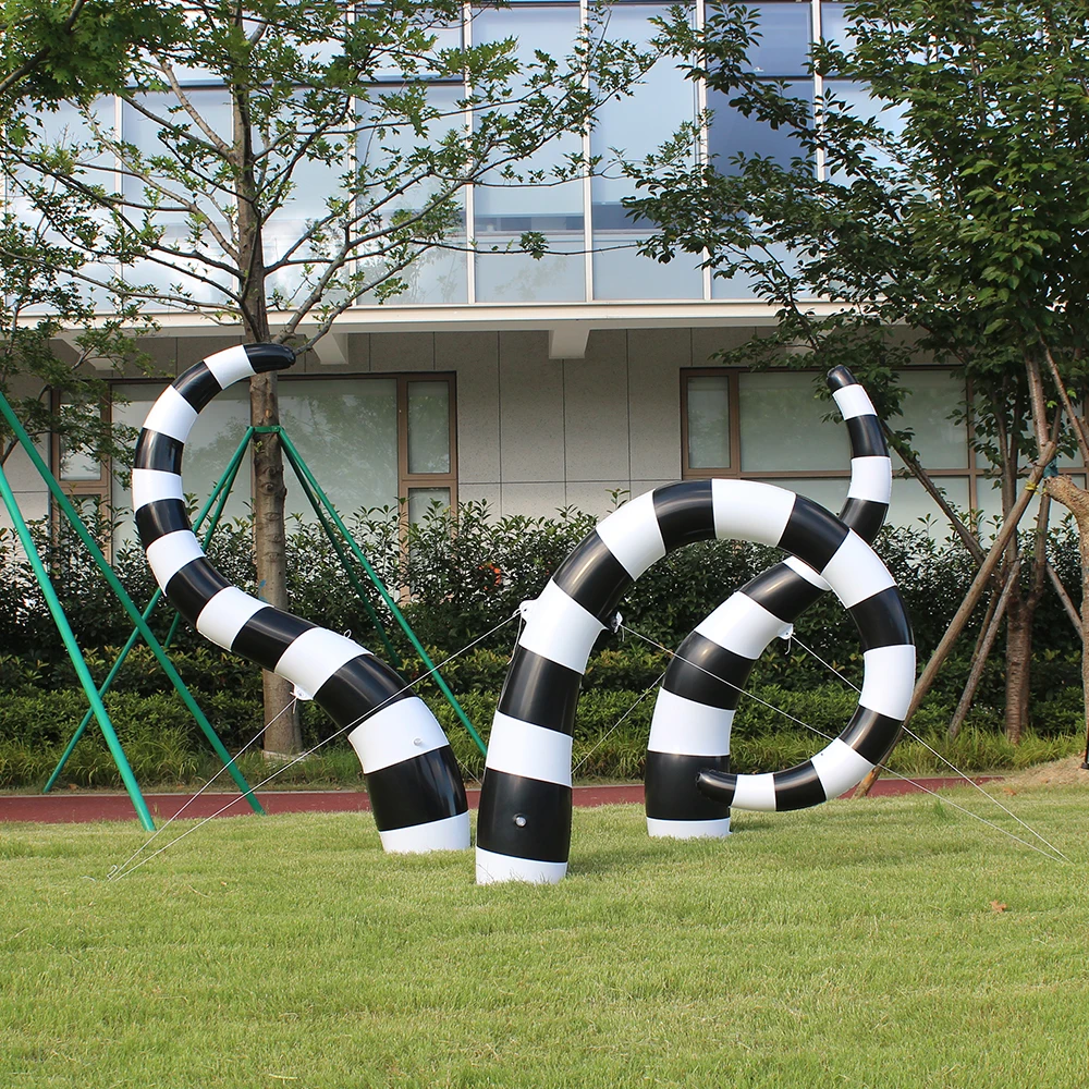 Halloween Inflatable Giant Sandworm Decorations Large Halloween Outdoor Courtyard Inflation Toy for Festival Party Decor - Image 4