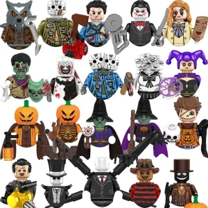 Halloween New Bricks Building Blocks Terrifier Death Megan Mini Figures Minifigures Toys Bricks Gifts For Children Adults