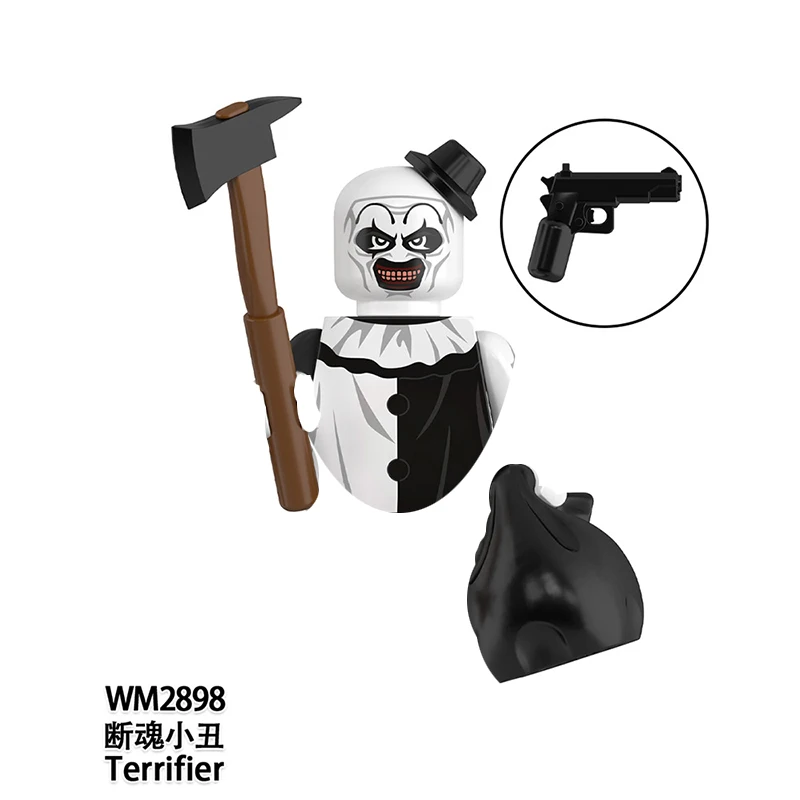 Halloween New Bricks Building Blocks Terrifier Death Megan Mini Figures Minifigures Toys Bricks Gifts For Children Adults - Image 6