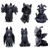 Halloween Ornaments Magic Cat Resin Crafts Independent Station Animal Sculpture Window Tabletop Ornaments Garden Ornaments