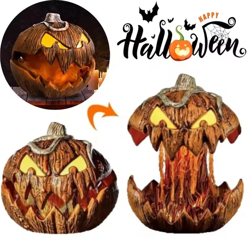 Halloween Voice Controlled Rising Pumpkin Head Home Decor Outdoor Garden New Horror Ghost Ornament for Spooky Party - Image 5