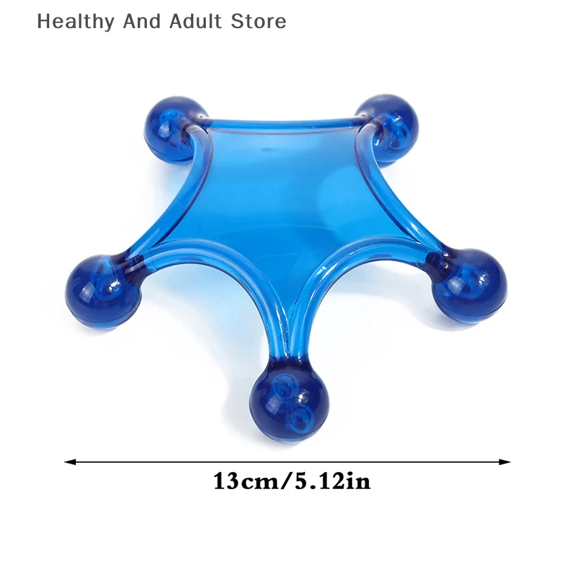 Hand Held Body Massagers Tools, Back Deep Tissue, 5-Ball Acupressure Gentle Self Massager Trigger Pressure Point Massage Tools - Image 6