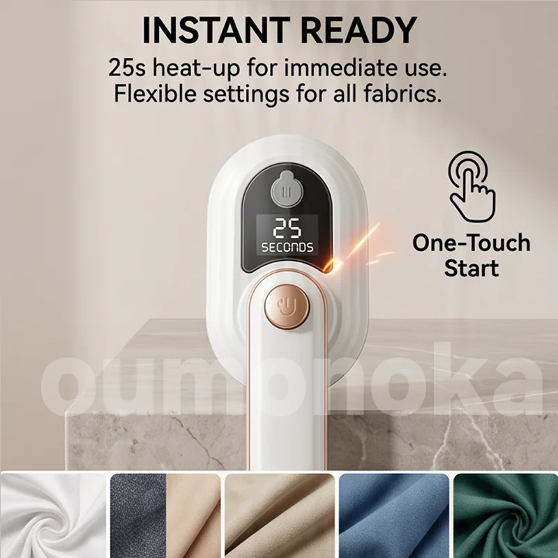 Handheld Garment Steamer Mini Steam Iron Clothes Travel Micro Iron Machine Electric Ironing Clothes Iron Steamer Home Appliance - Image 3
