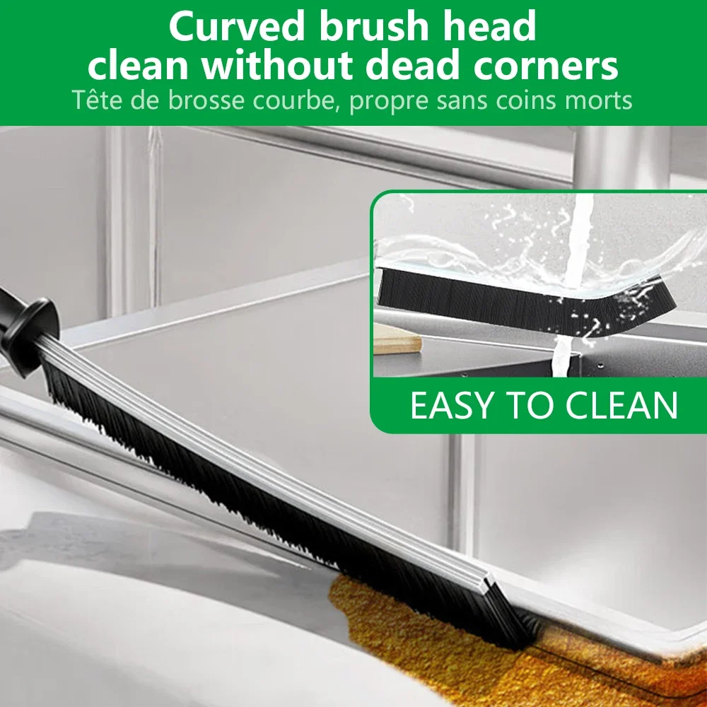 Hard Bristle Crevice Cleaning Brush for Fine Seam Corners Groove Window Cleaning Tools Kitchen Bathroom Home Tiles Brush B 26729 - Image 5