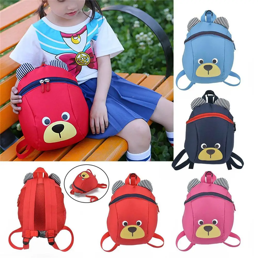 High Quality Walking Strap Safety Harness Reins Nursery Shoulder Bags Toddler School Backpack Preschool Rucksack Cartoon Bags
