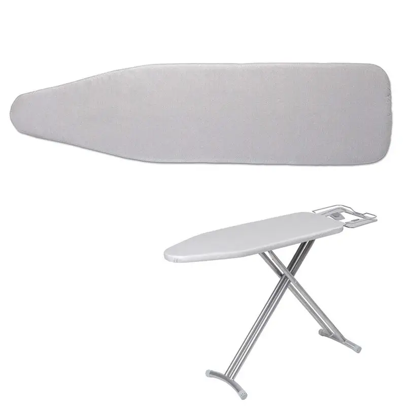 Home Universal Silver Coated Padded Ironing Board Cover Pad Heavy Heat Resistant Polyester coated silver ironing board cover - Image 6