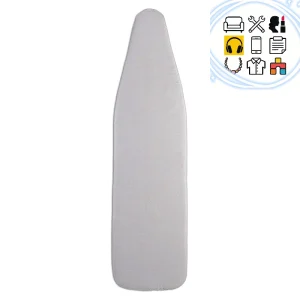 Home Universal Silver Coated Padded Ironing Board Cover Thick Heavy Heat Reflective Scorch Resistant